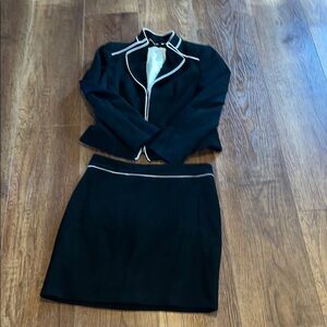 White House Black Market Black Mini Pencil Skirt for Cocktail